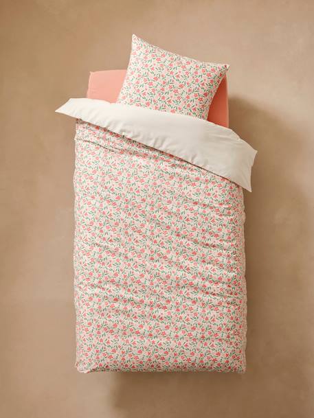 Duvet Cover + Pillowcase Set with Recycled Cotton, Latino Vibes multicoloured 