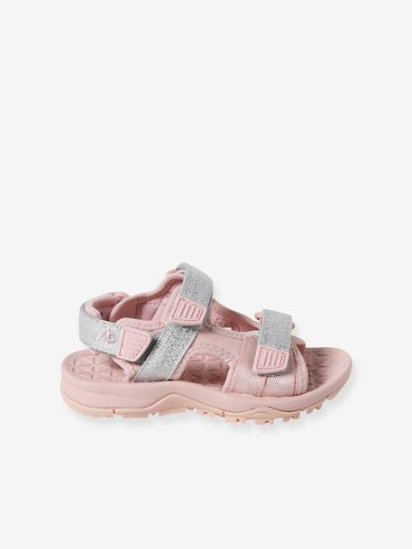 Trekking Sandals for Children, Designed for Autonomy set pink 