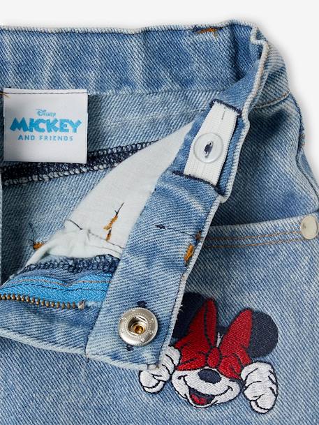 Minnie Mouse Shorts in Embroidered Denim for Girls, by Disney® brut denim 