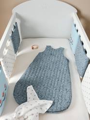 Bedding & Decor-Baby Bedding-Cotton Gauze Cot/Playpen Bumper, INDIA