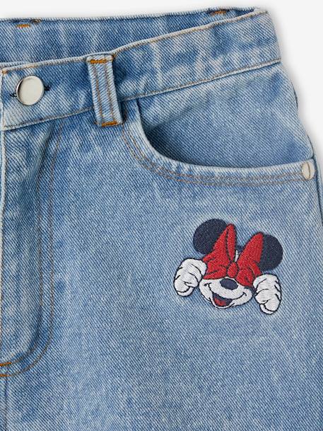 Minnie Mouse Shorts in Embroidered Denim for Girls, by Disney® brut denim 