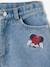 Minnie Mouse Shorts in Embroidered Denim for Girls, by Disney® brut denim 