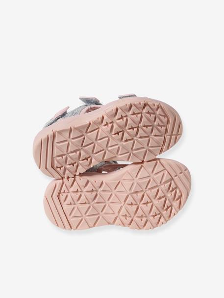 Trekking Sandals for Children, Designed for Autonomy set pink 