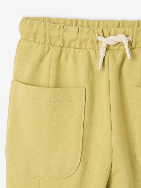 Fleece Trousers, Elasticated Waistband, for Babies yellow 