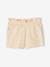 Pack of 2 Pairs of Shorts for Girls apricot+mauve+sweet pink 