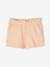 Pack of 2 Pairs of Shorts for Girls apricot+mauve+sweet pink 