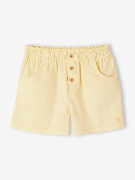 Colourful Shorts, Easy to Put On, for Girls blush+navy blue+pastel yellow 