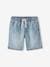 Easy-to-Slip-On Denim Bermuda Shorts for Boys double stone+stone 