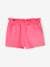 Pack of 2 Pairs of Shorts for Girls apricot+mauve+sweet pink 