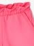 Pack of 2 Pairs of Shorts for Girls apricot+mauve+sweet pink 