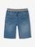 Bermuda Shorts in Denim-Effect Fleece for Boys, Easy to Put On double stone+stone 