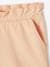 Pack of 2 Pairs of Shorts for Girls apricot+mauve+sweet pink 