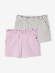 Pack of 2 Pairs of Shorts for Girls