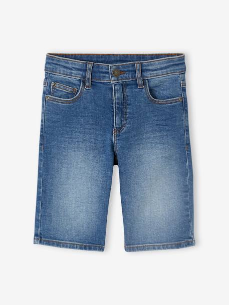 Basics Bermuda Shorts in Denim for Boys double stone+stone 