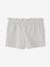 Pack of 2 Pairs of Shorts for Girls apricot+mauve+sweet pink 