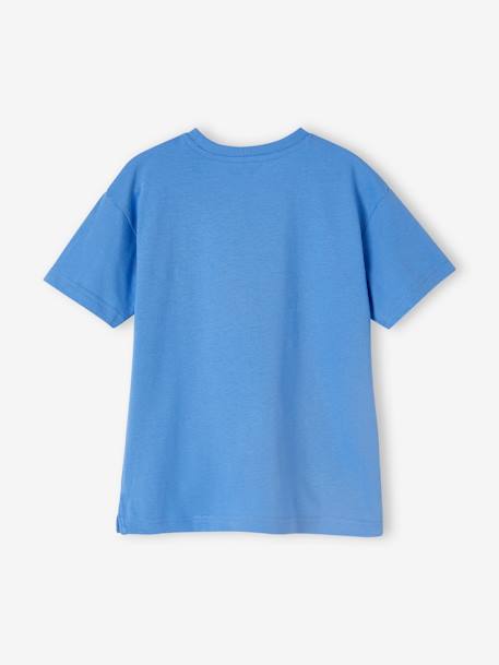 Pure Cotton T-Shirt for Boys azure 