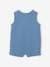 Fleece Playsuit for Babies blue 