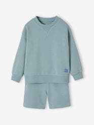 Boys-Sportswear-Sweatshirt & Shorts Sports Combo for Boys