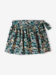 -Printed Skort for Girls