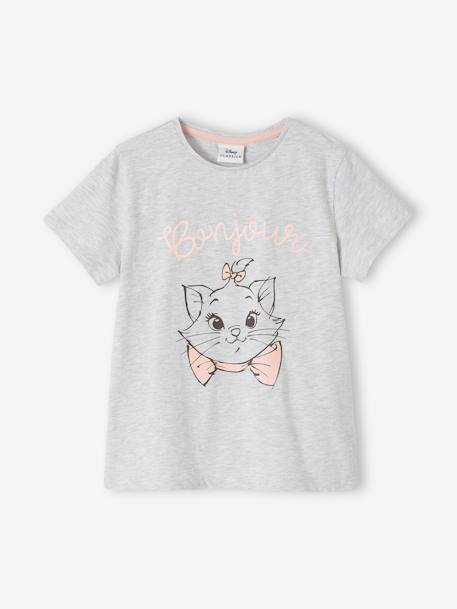 Marie of The Aristocats T-Shirt + Shorts Combo by Disney® for Girls pale pink 