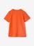 Short Sleeve T-Shirt, for Boys Blue+navy blue+tangerine+white 