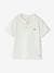 Basics Grandad-Style T-Shirt for Boys azure+ecru 