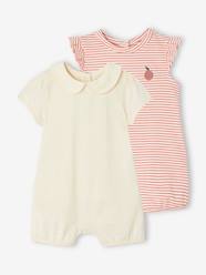 -Pack of 2 Playsuits for Newborn Babies