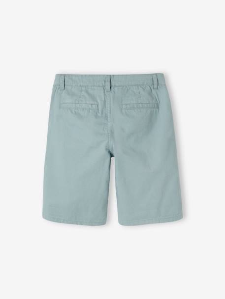 Chino Bermuda Shorts for Boys beige+BLUE MEDIUM SOLID WITH DESIGN+green+grey blue+red 