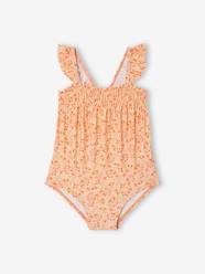 Baby-Swim & Beachwear-Floral Swimsuit for Baby Girls