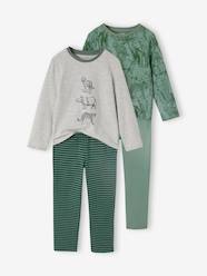 -Pack of 2 "Jungle" Pyjamas for Boys