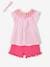 Blouse, Shorts & Headband Ensemble for Babies rose 