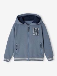 Boys-Zipped Sports Jacket with Hood for Boys