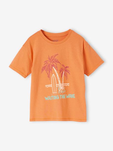 Palm Trees Pyjamas for Boys apricot 