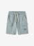 Cargo-Style Sports Shorts for Boys aqua green+navy blue 