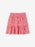 Skort with Floral Print, for Girls ecru+sweet pink 