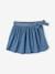 Skort for Girls in Lightweight Denim stone 