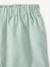 Shorts with Ruffles for Girls aqua green 