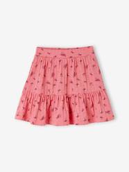 Skort with Floral Print, for Girls