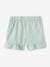 Shorts with Ruffles for Girls aqua green 