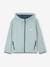 Sports Jacket with Hood & Zip for Boys aqua green 