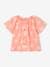 Floral Blouse for Babies peach 