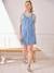 Denim Pichi Dress, Maternity & Nursing Special stone 