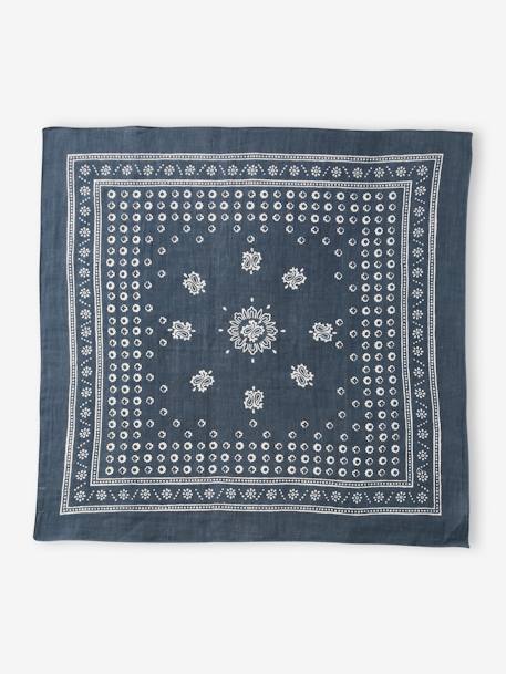 Unisex Scarf for Children grey blue 