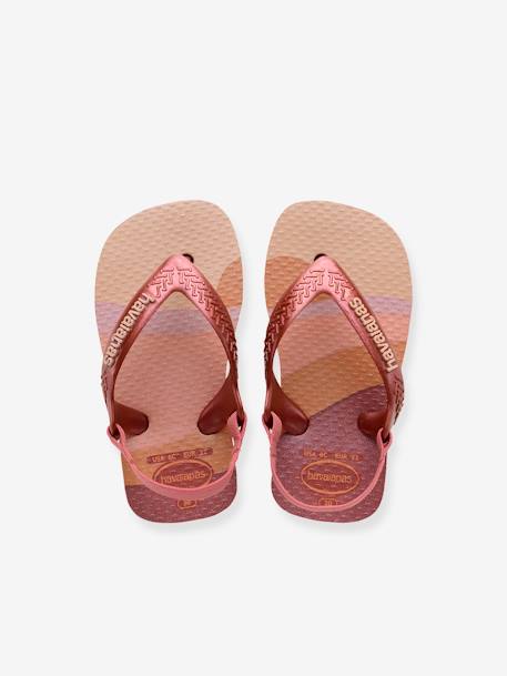 Mini Me Flip-Flops for Babies, by HAVAIANAS rose 