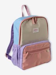 Girls-Accessories-School Supplies-Retro Colourblock Backpack for Girls