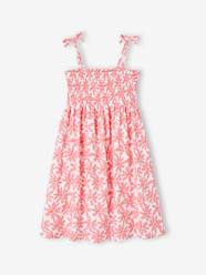 Girls-Dresses-Smocked Dress with Straps for Girls