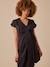 Satiny Dress for Maternity, by ENVIE DE FRAISE anthracite+bronze 