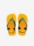 Brasil Logo II Flip-Flops for Babies, by HAVAIANAS yellow 