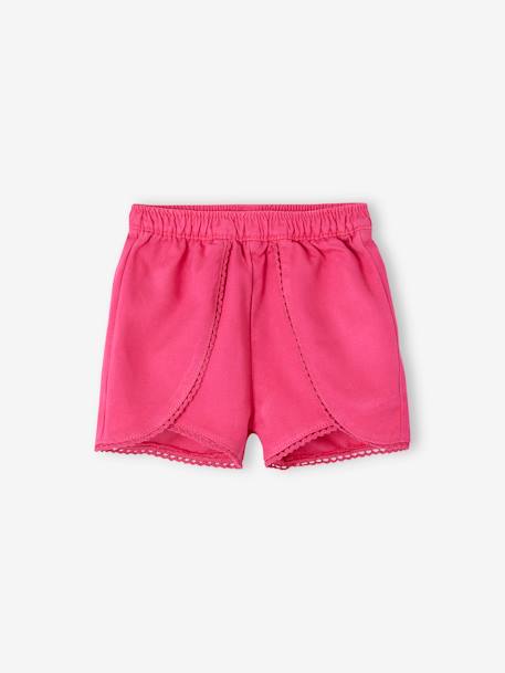 Shorts with Panels for Babies fuchsia 