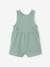 3-Piece Combo: T-Shirt, Jumpsuit & Headband for Babies old rose+sage green 